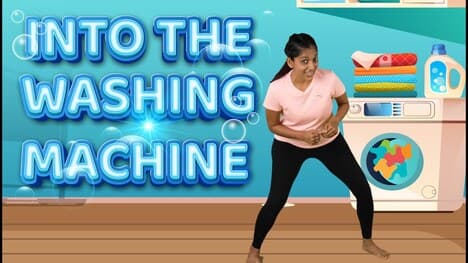 Washing Machine Yoga Fun with Yoga Guppy