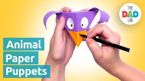 DIY Craft: Paper Snapper Puppet