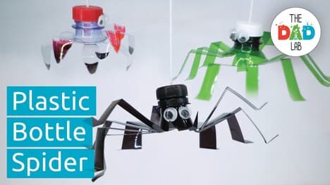 DIY Craft: Plastic Bottle Spider