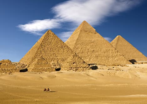 How the Egyptians built the pyramids