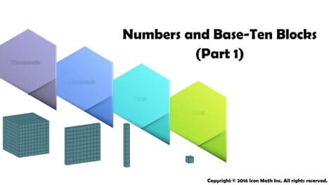 Numbers and Base-Ten Blocks (Part 1)