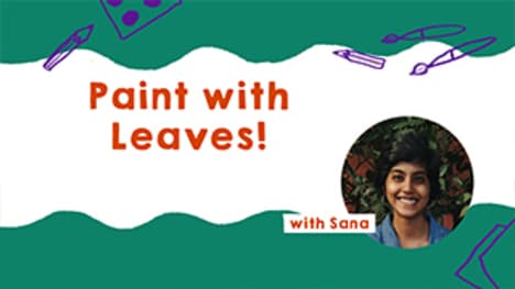 DIY Leafy Paint Technique