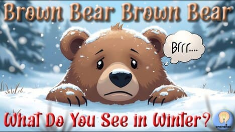 Brown Bear Brown Bear What Do You See In Winter