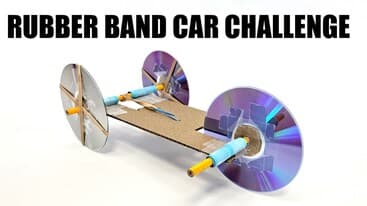 Rubber Band Car | 2024 Science Buddies Engineering Challenge