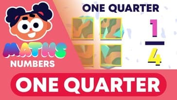 One Quarter | Fractions | Numbers| Y1 Maths | FuseSchool Kids
