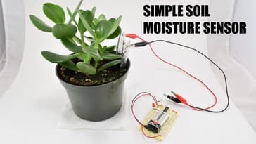 SImple Soil Moisture Sensor Circuit