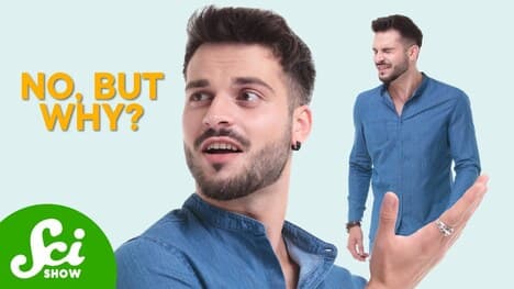 Why You Have to Blink to Walk