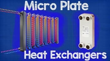 Micro Plate Heat Exchanger (MPHE) - How they work, working principle hvac phx