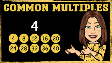 Exploring Multiples: Common Multiples and Lowest Common Multiples
