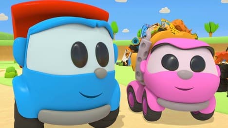 Leo the Truck Meets Lea the Truck