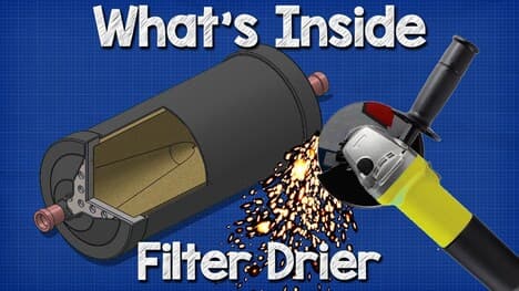 What's Inside A Filter Drier - How it works hvac