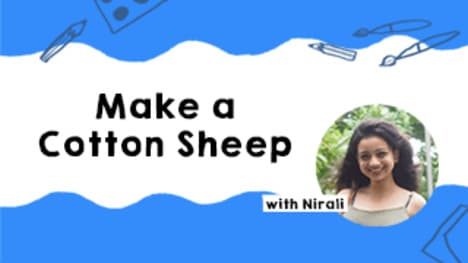 Cotton Sheep Creation