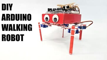How to Build a Walking Arduino Robot (Quadruped) with Cheap Materials | Science Project