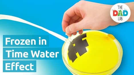 Science Experiment: Frozen Water Flow Illusion