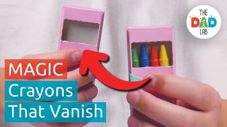 Magic Trick: Disappearing Crayons