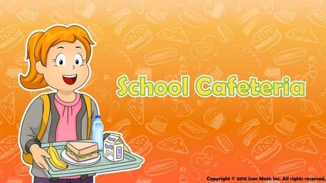 School Cafeteria (Use equations to represent multistep word problems with a letter for the unknown)