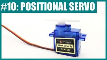 Control a Positional Servo Motor with an Arduino