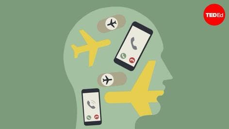 TED-Ed: What happens if you don't put your phone in airplane mode? | Lindsay DeMarchi