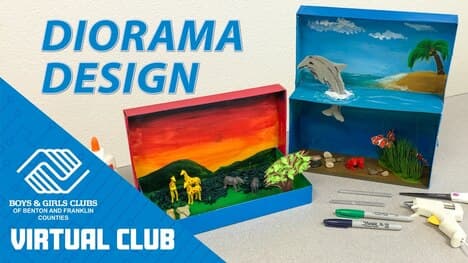 Art Project For Kids: How To Design A Diorama
