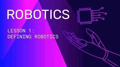 Defining Robotics