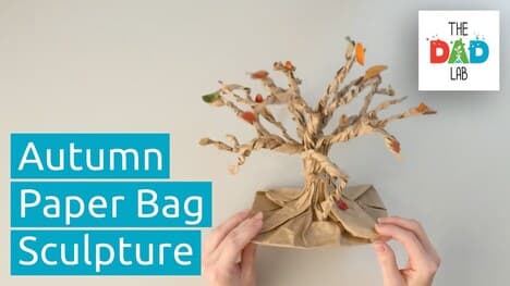 DIY Craft: Paper Bag Tree