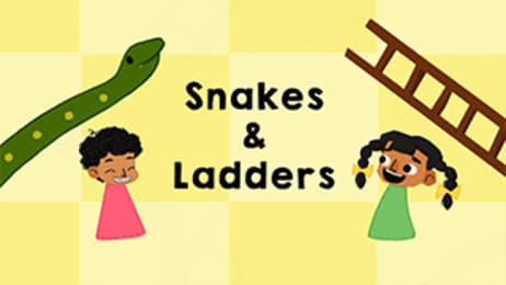 Snakes and Ladders- A counting game(1-100)