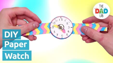 DIY Craft: How to Make a Watch Out of a Paper Cup