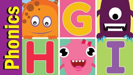 G H I Phonics Alphabet Chant for Children