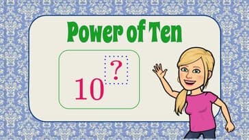 Powers of Ten: Exponential and Number Form