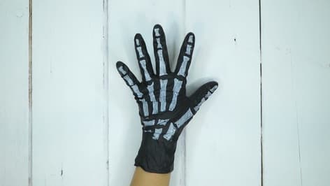 Halloween Science Experiment: How to Make a Raising Skeleton Hand