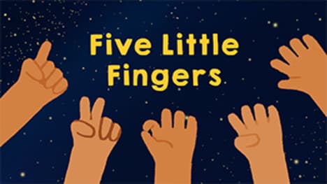 Five little fingers- Lets count our fingers
