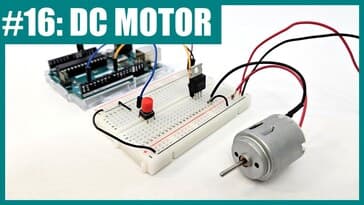 Control a DC Motor with arduino