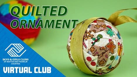 DIY Christmas Craft Project: How To Make Quilted Ornaments