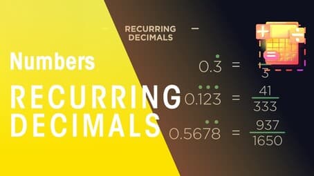 Recurring Decimals