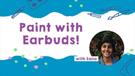 DIY Earbud Art Technique