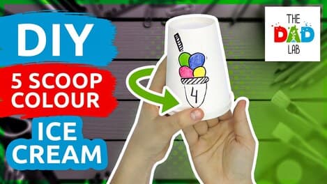 Simple Craft for Teaching Numbers to Kids