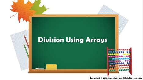 Division Using Arrays