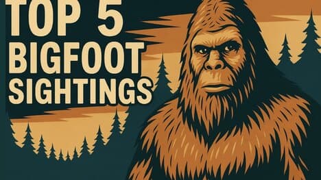 Top 5 Bigfoot Sightings of All Time | For Kids