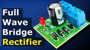 Full Wave Bridge Rectifier + Capacitor filters + half wave rectifier