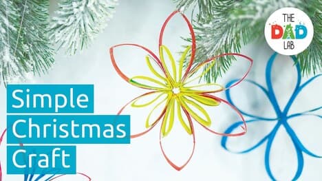 Easy Toilet Paper Roll Craft for Christmas Ornament