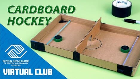 DIY Project: How To Make A Cardboard Hockey Game