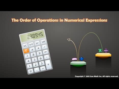 The Order of Operations in Numerical Expressions