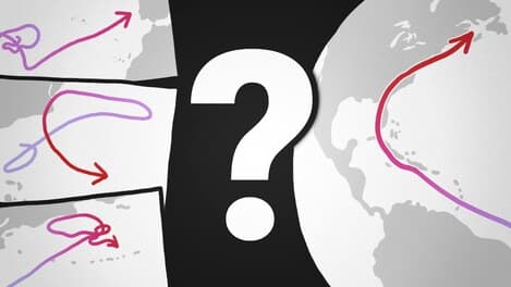 Why Hurricane Paths Are Weird