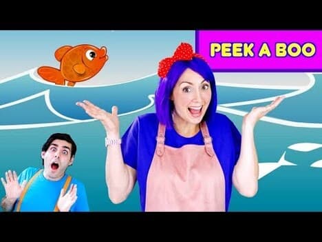 Peek A Boo - Hide And Seek Under The Sea With Bella And Beans