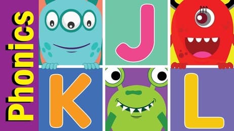 J K L Phonics Alphabet Chant for Children