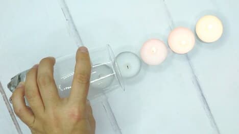 Science Experiment: Extinguishing a Candle with CO2