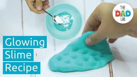 DIY Glow in the Dark Slime Recipe