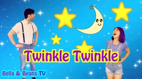 Twinkle Twinkle Little Star | Nursery Rhymes | Children's Songs | Bella and Beans TV