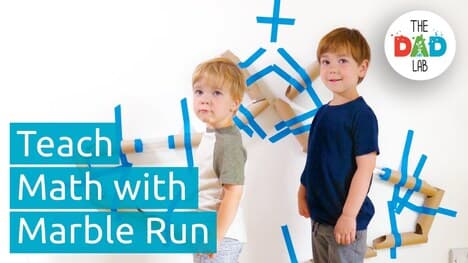 DIY Marble Run on the Wall