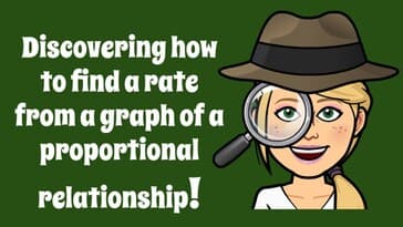Finding Unit Rates from a Graph of a Proportional Relationship